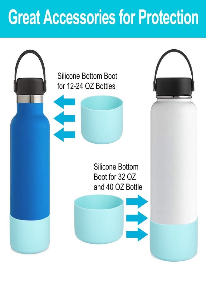 DBIW Boot for Hydro Flask 12-24 OZ Water Bottle/Stanley Tumbler, Bottom Boots for Hydroflask Sports Water Bottles, Silicone Bottom Cover Sleeve (Alpine, Fits Stanley Cups + Hydro 12-24 oz) - Image 3